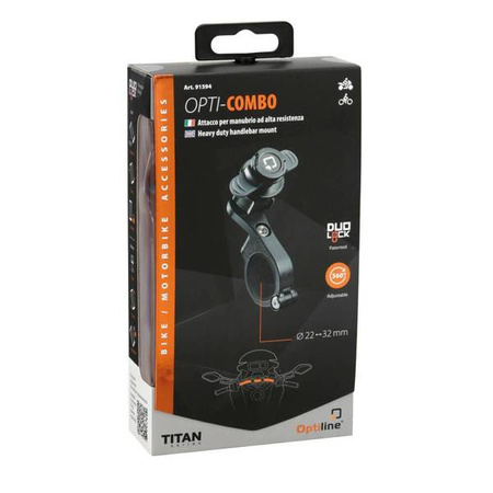 91594 Titan Opti Combo , mocowanie na kierownicy