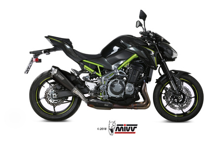 Mivv Tłumik końcowy DELTA RACE BLACK stal nierdzewna KAWASAKI Z900 2017-2019