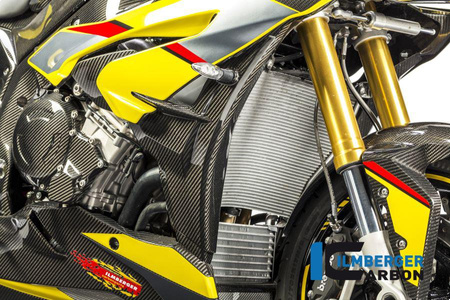 Osłona chłodnicy z uchwytem tablicy na prawą stronę - BMW S 1000 XR 2015-2019 ILMBERGER WAR.006.S10XR.K