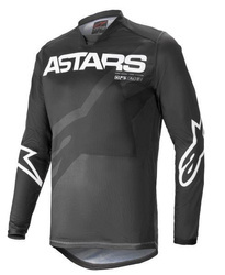 Koszulka off road ALPINESTARS MX RACER BRAAP kolor antracytowy/biały/czarny