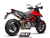 SC-Project tłumik końcowy S1 tytan Ducati Hypermotard 950 - RVE - SP (2021 – 2024)