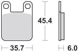 KLOCKI HAMULCOWE SBS 559 H