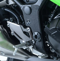 OSŁONA WAHACZA RG RACING KAWASAKI NINJA 300 / NINJA 250 13-17 / Z250 13-18 / Z300, 3 CZĘŚCI BLACK