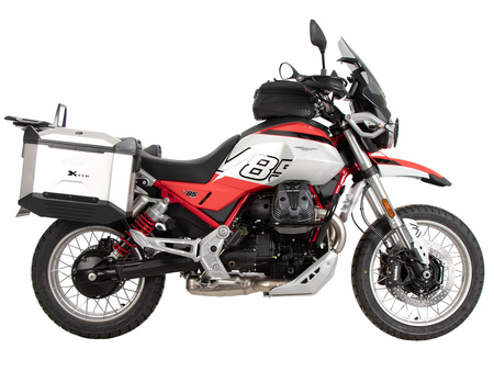 Sidecarrier permanent mounted black for Moto Guzzi V 85 TT / Strada / Travel (2024-)