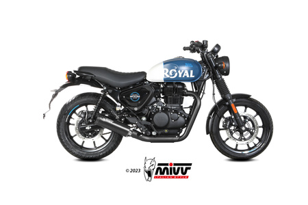 Mivv Tłumik końcowy HR-1 SHORT CARBON BACKPLATE ROYAL ENFIELD HNTR 350 2022-2024