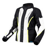Motocyklowa Kurtka Tekstylna Ozone Sahara Lady Black/Grey/Fluo Yellow