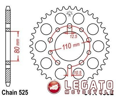 ZĘBATKA NAPĘDOWA JT TYŁ (525)