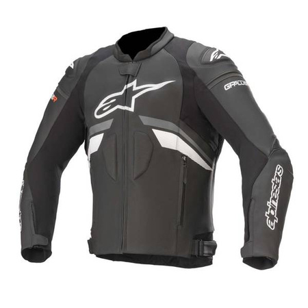 KURTKA SKÓRZANA ALPINESTARS GP PLUS R V3 BLACK/DARK GREY/WHITE