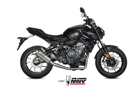 Mivv Układ wydechowy GP PRO TITANIUM YAMAHA MT-07 / FZ-07 2021-2024