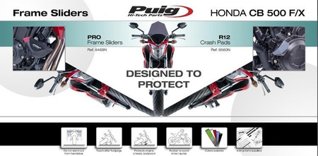 CRASH PADY HONDA CB500F / CB500X 13-20 WERSJA PRO