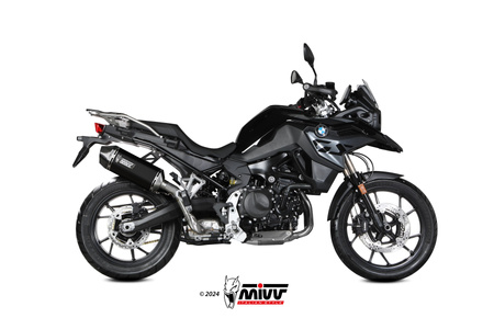 Mivv tłumik końcowy SPEED EDGE BLACK STAINLESS STEEL BMW F 800 GS 2024-2025