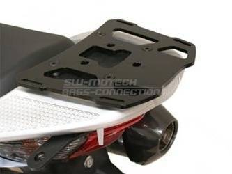 ALU-RACK STELAŻ POD PŁYTĘ MONTAŻOWĄ KUFRA CZARNY HONDA XL 1000 V (07 -)  SW-MOTECH