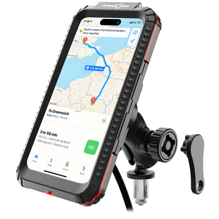 FreedConn motocyklowy uchwyt na telefon MC42-03 z ładowaniem indukcyjnym