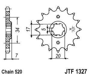 ZĘBATKA NAPĘDOWA JT PRZÓD