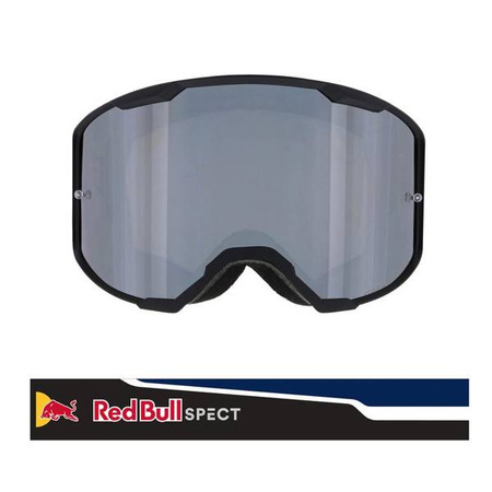 GOGLE RED BULL SPECT STRIVE BLACK - SZYBA BLACK FLASH/SMOKE WITH SILVER FLASH