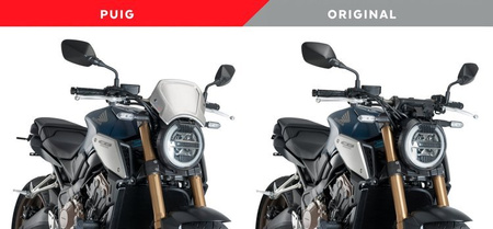 OWIEWKA PUIG RETROPLATE DO HONDA CB650R 19-22 / CB1000R 18-20 (ALUMINIOWA)