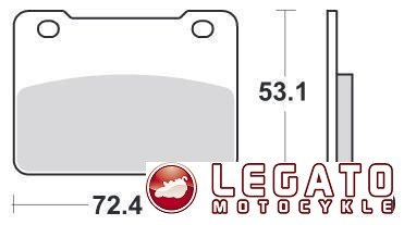 KLOCKI HAMULCOWE SBS 215 CT