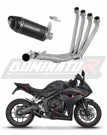 Dominator Układ wydechowy HP8 BLACK + dB killer Honda CBR 650R 2024-2025