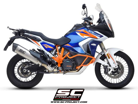 SC-Project tłumik końcowy Adventure tytan KTM 1290 SUPER ADVENTURE - S - R (2021 – 2024)