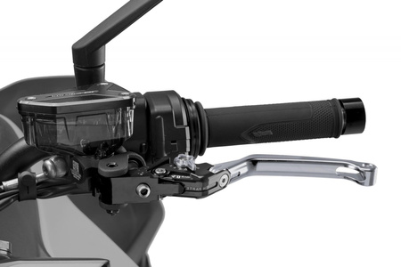 Regulowana dźwignia sprzęgła PUIG 4.0 EVO (z zawiasem, wymaga adaptera) Tytanowy (Y) 4210YY