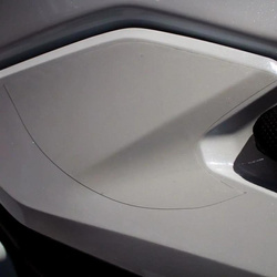 FOLIA OCHRON NA ZBIORNIK RG RACING BMW R1300GS ADVENTURE '24- 2 CZĘŚCI