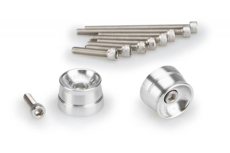 Końcówki kierownicy PUIG Speed do Suzuki (różne modele) Srebrny (P) 21030P