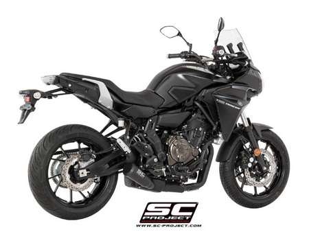 SC-Project układ wydechowy Conic 70s Matt Black Yamaha TRACER 700 (2016 – 2020)