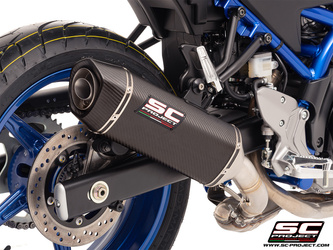 SC Project Tłumik Końcowy SC1-S Carbon Suzuki SV650 2021-2025