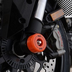 SLIDERY PRZEDNIEGO ZAWIESZENIA KTM SUPER DUKE GT 19- , ORANGE R&G