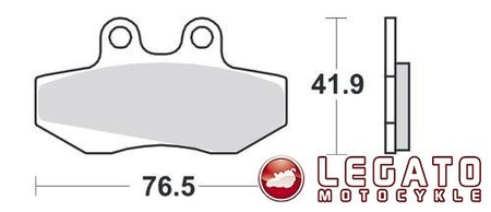 KLOCKI HAMULCOWE SBS 148 HF