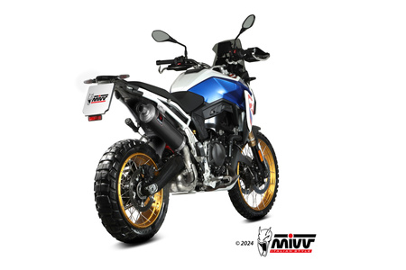 Mivv Tłumik końcowy DAKAR BLACK STAINLESS STEEL BMW F 900 GS 2024-2025