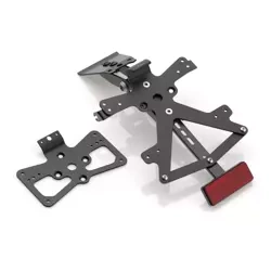 Fox license plate support kit