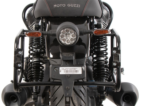 Side carrier permanent mounted black for Moto Guzzi V7 Special (2025-)