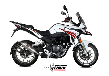 Mivv Tłumik końcowy OVAL stal nierdzewna BENELLI TRK 251 2019-2024