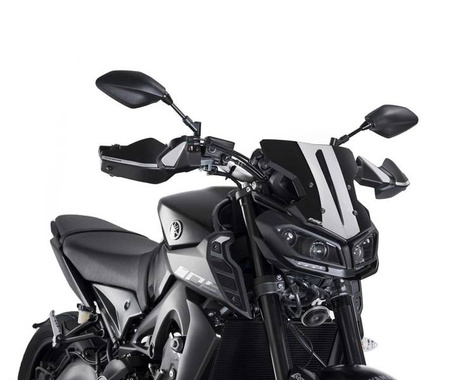 Owiewka PUIG do Yamaha MT-09 17-20 (Sport) Czarny (N) 9376N