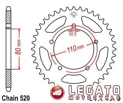 ZĘBATKA NAPĘDOWA JT TYŁ