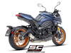 SC-Project tłumik końcowy CR-T tytan z siatką Suzuki KATANA (2022 – 2024)