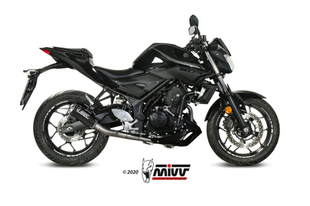 Mivv Układ wydechowy Full System stal nierdzewna YAMAHA MT-03 2016-2024