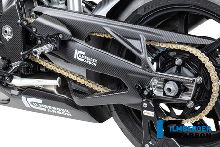 Błotnik tylny z osłoną łańcucha - BMW M 1000 RR Strasse od 2025, czarny ILMBERGER MM.KHO.005.S119S