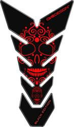 ONEDESIGN tankpad czarny EDITION slull 3 fluorescent red