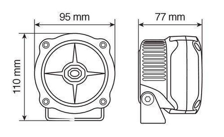 90460 - Max-Lum 1, para dodatkowych świateł LED, 12V