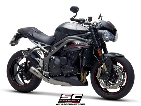 SC-Project tłumik końcowy CR-T tytan Triumph SPEED TRIPLE 1050 (2018 - 2020) - S – RS