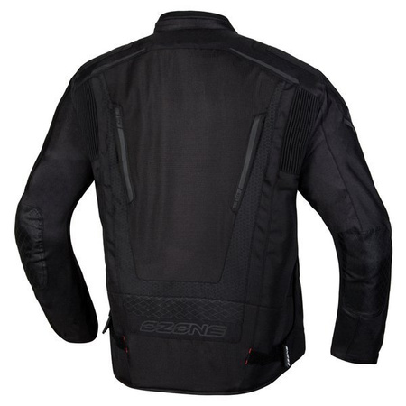 Motocyklowa Kurtka Tekstylna Ozone Edge Ii Black