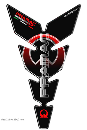 ONEDESIGN tankpad Moon slim logo Pramac