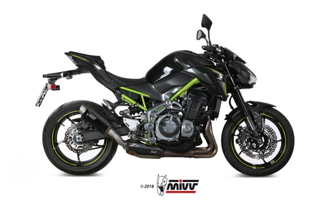 Mivv Tłumik końcowy GP PRO BLACK stal nierdzewna KAWASAKI Z900 A2 (35 KW / 70 KW) 2017-2025