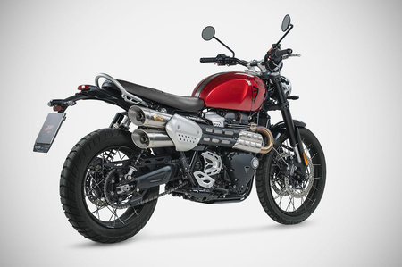 ZARD Tłumiki Końcowe Triumph Scrambler 1200 2024-2025
