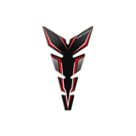 ONEDESIGN tankpad Moon czerwony fluo