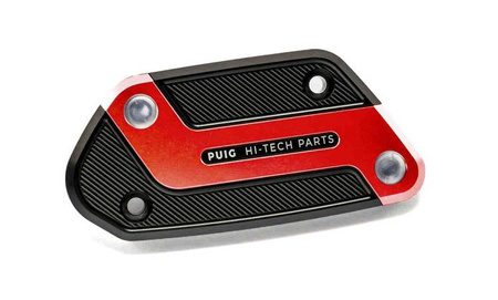 Pokrywa zbiorniczka płynu hamulcowego PUIG (BMW R1200R / R1200GS) Czerwony (R) 9273R