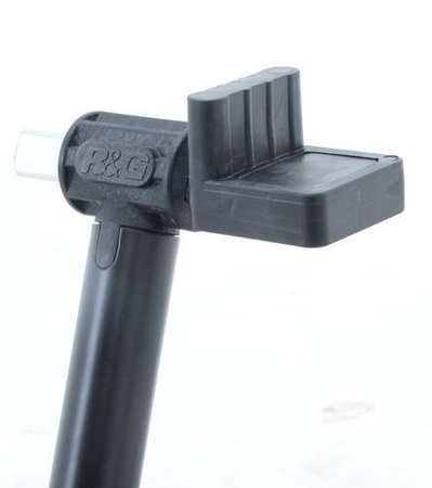 GUMOWE UCHWYTY DO PODNOŚNIKA RG RACING ZESTAW SILVER/BLACK