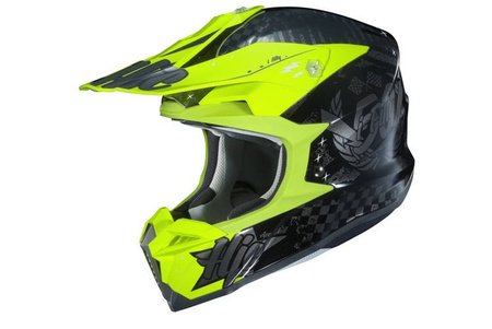 Kask HJC I50 Artax White/Flo Yellow